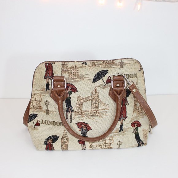 Signare London Tapestry Shoulder/HandBag - Picture 3 of 8